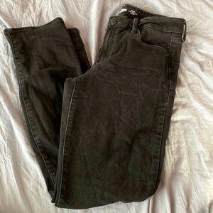 Old Navy Black Straight Jeans
